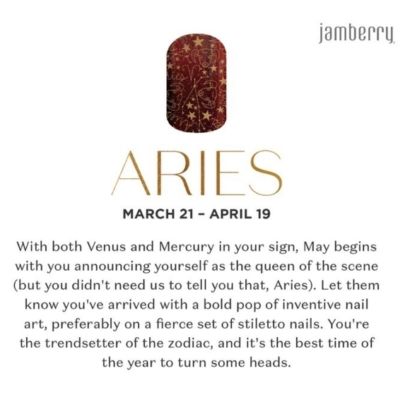 Jamberry Aries Nail Wraps - Picture 1 of 3
